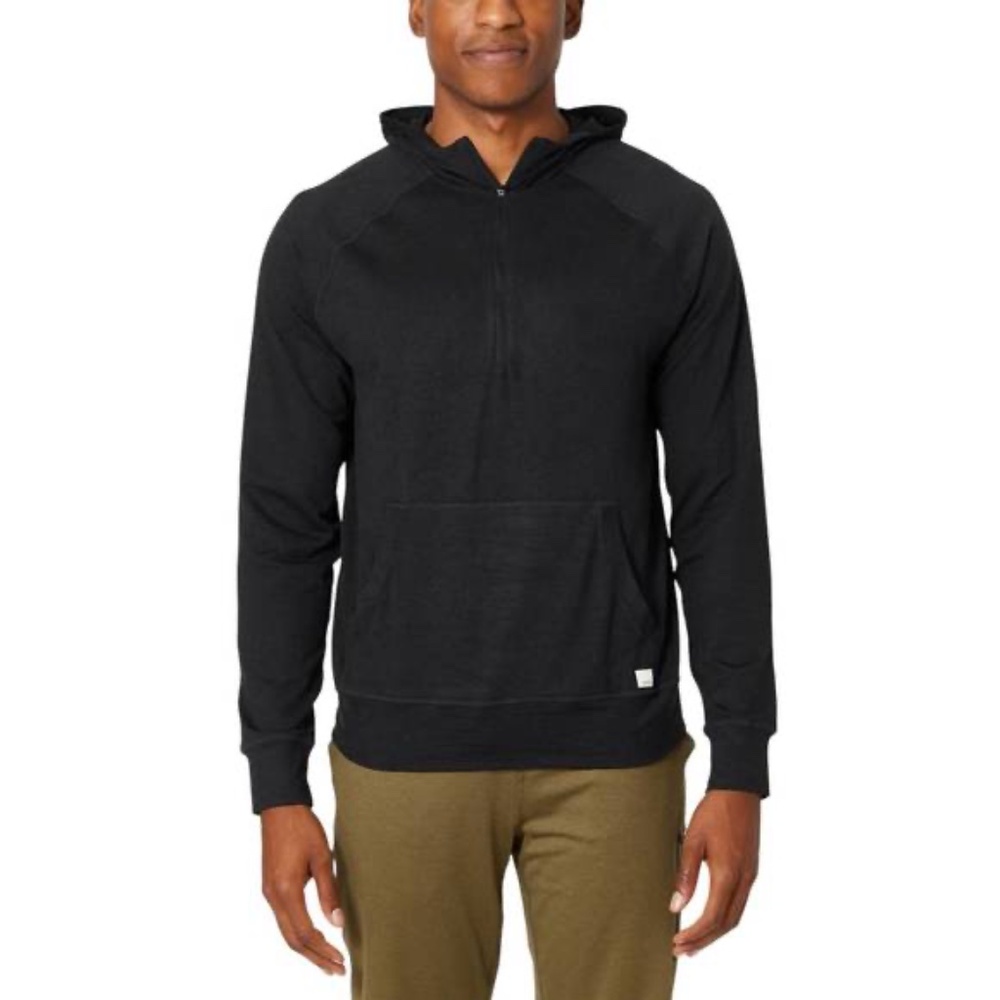 Vuori Men's Ponto Performance Half Zip Hoodie Size Small EUC DreamKnit Hoodie